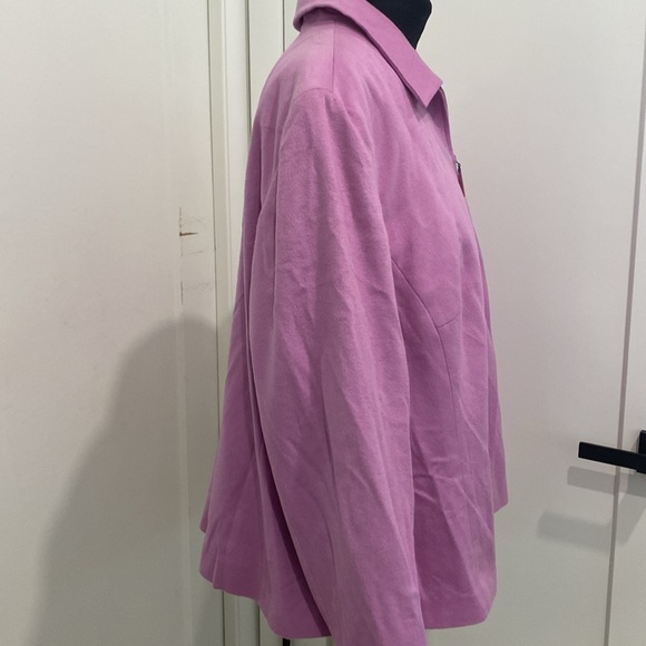 Dana Buchman 💯% Cashmere Full Zip Lightweight Fully Lined Jacket |Size 3X - Picture 5 of 13